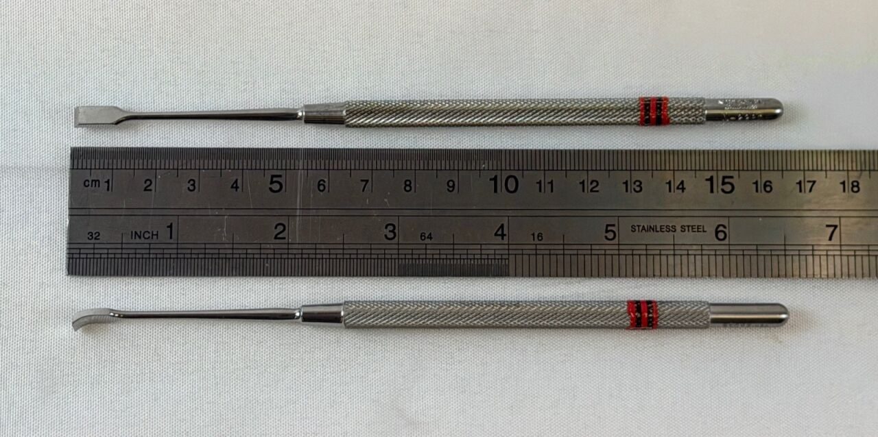 KARL STORZ N2290 N2294 Freer & Lacrimal Freer Chisels 5mm Blades Ophthalmic — photo 8