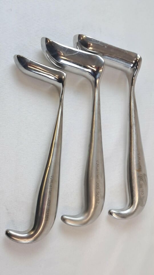V. MUELLER SU180 SU181 & SU182 3Pc Set of Hill-Ferguson Rectal Retractors — photo 4