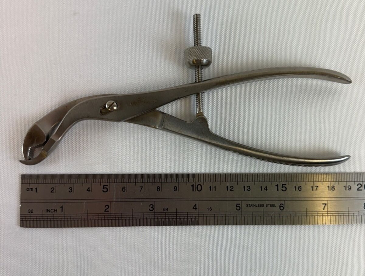 AAP SURGICAL IU 2509-10 Self Centering Bone Holding Forceps 190mm Orthopedics — photo 7