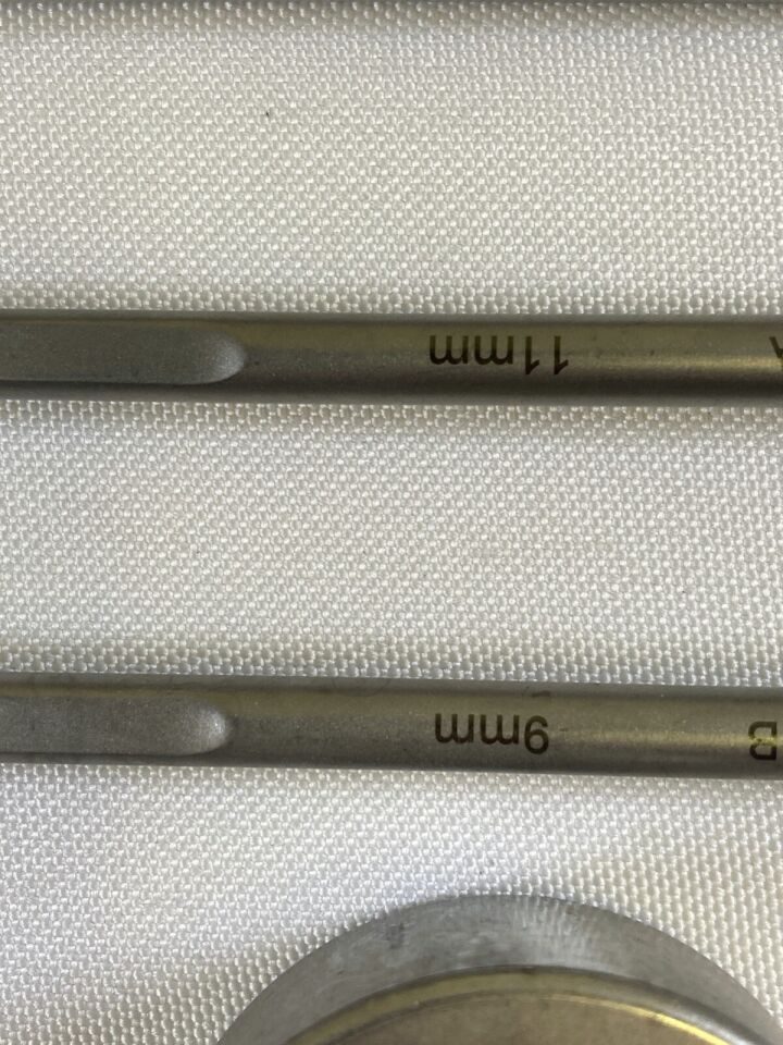 ODEV 7mm - 14mm Trial Sizers Impactor Depth Gauge Mallet 15 Piece Trial Sizers Set w/ Extras — photo 9