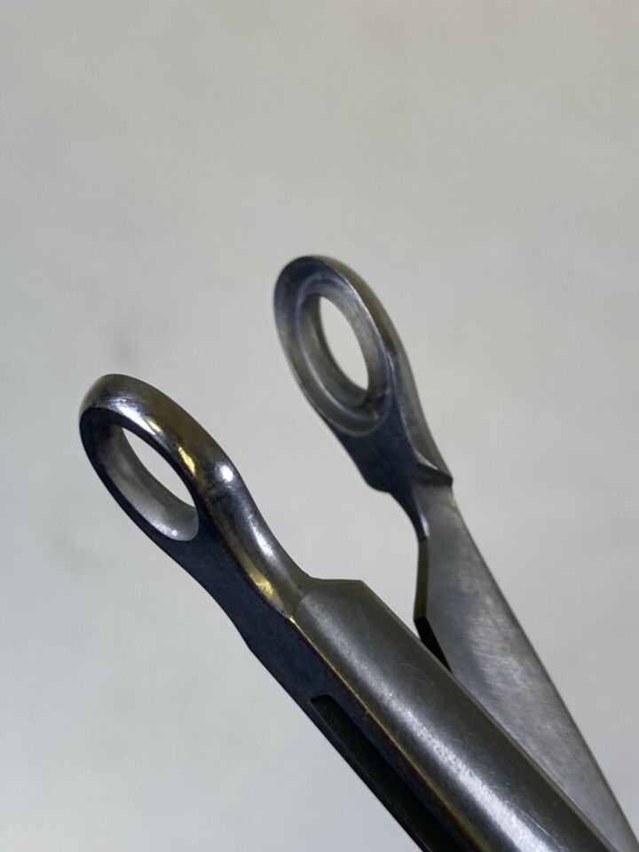SPARTA Bruening Size 2  Bruening Septum Nasal Forcep Size 2 8mm x 11mm Oval Cup Jaws ENT — photo 5