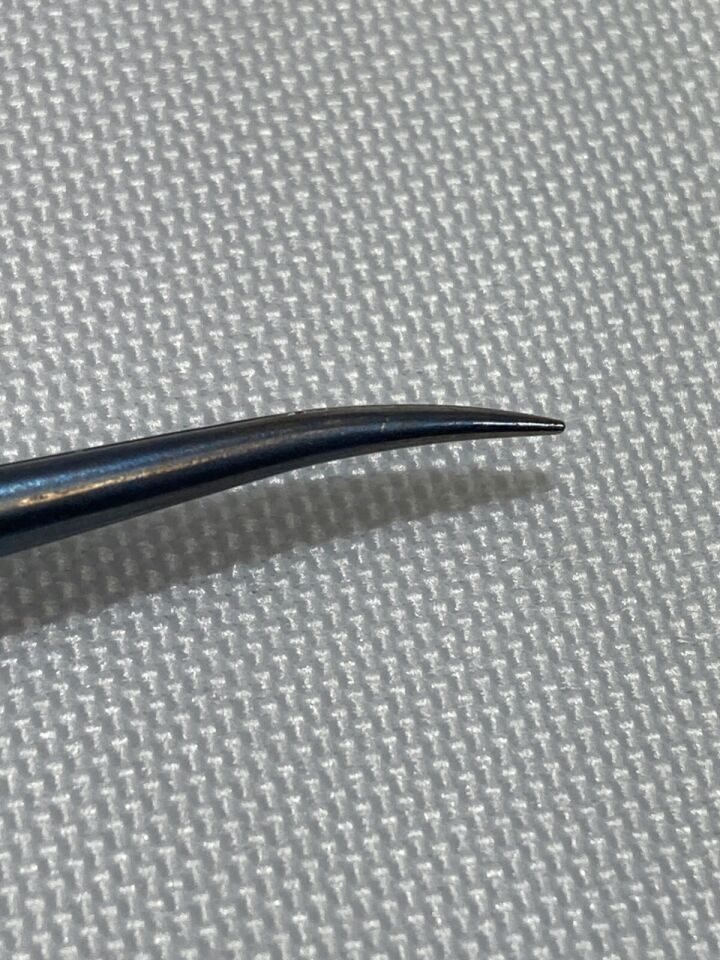 CODMAN 80-1807 Titanium Curved Fine Tip L: 7" Micro Tying Forceps — photo 5