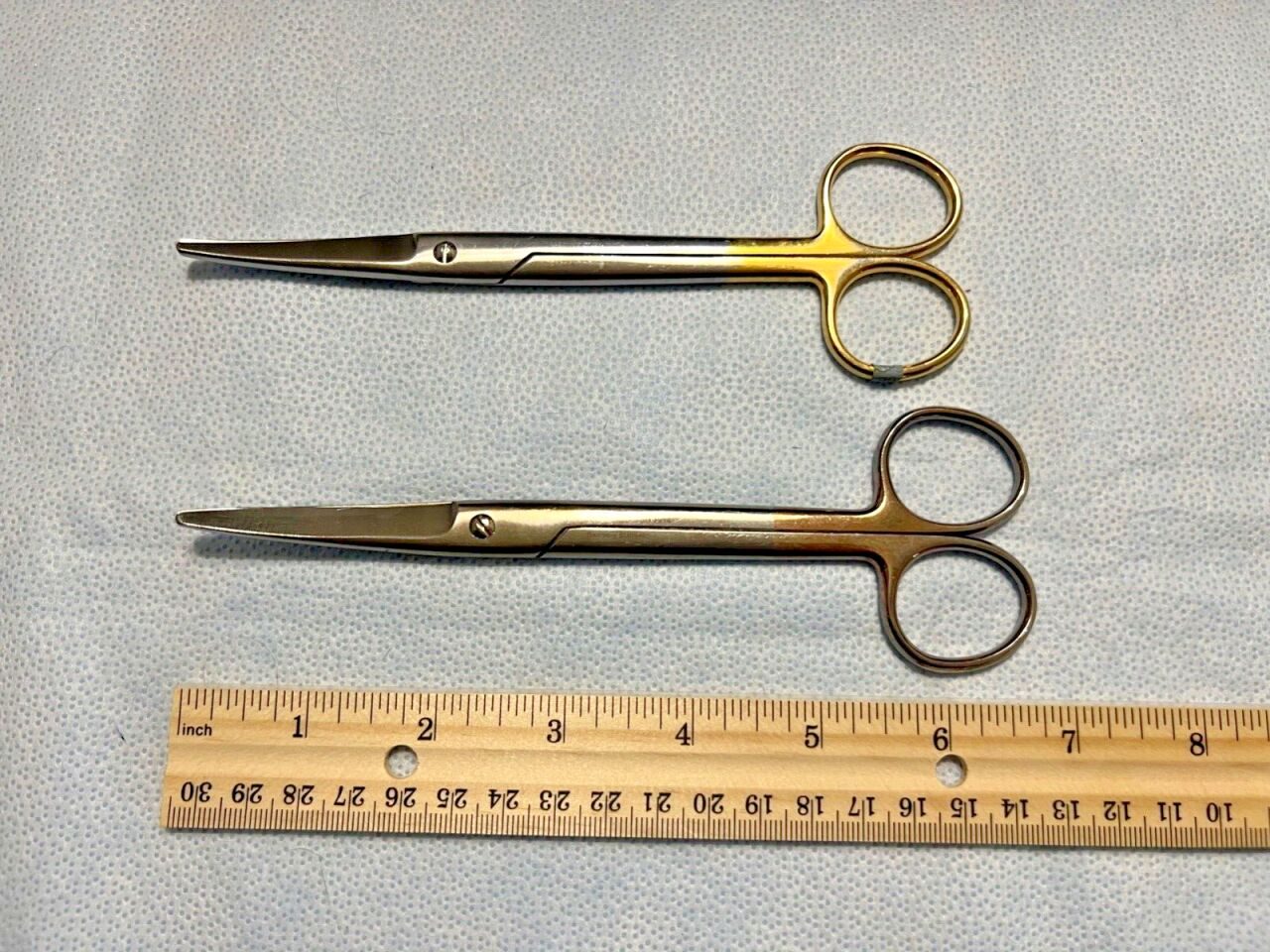 V. MUELLER SU1814 & SU1814A Vital Mayo TC Curved Dissecting Scissors — photo 4