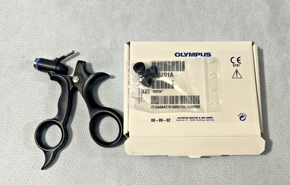 OLYMPUS A60201A Laparoscopic Monopolar Ergo S Handle w/ Accessories