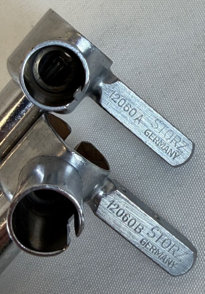 STORZ 2060A/B/C/D/E/F/H Roberts-Jesberg Esophagoscope Set w/ Tray — photo 2