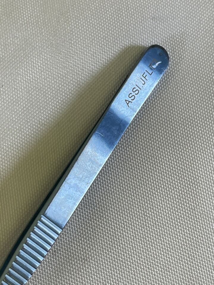 ASSI .JFLT3 0.3mm T/C Tip Diameter L: 13.5cm MicroLite Titanium Forceps — photo 4