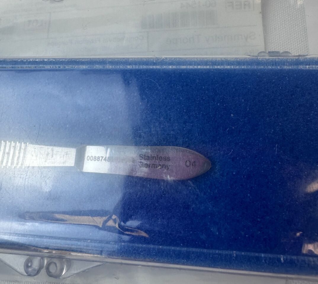 SYMMETRY SURGICAL 60-1544 Thorpe Conjunctival Fixation Forceps — photo 3