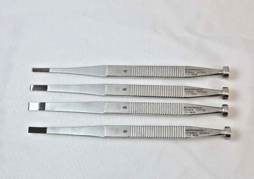 INTEGRA MICROFRANCE CP304-4 CP304-6 CP304-B6 CP304-8 Marchac 4pc Osteotome Set — photo 4