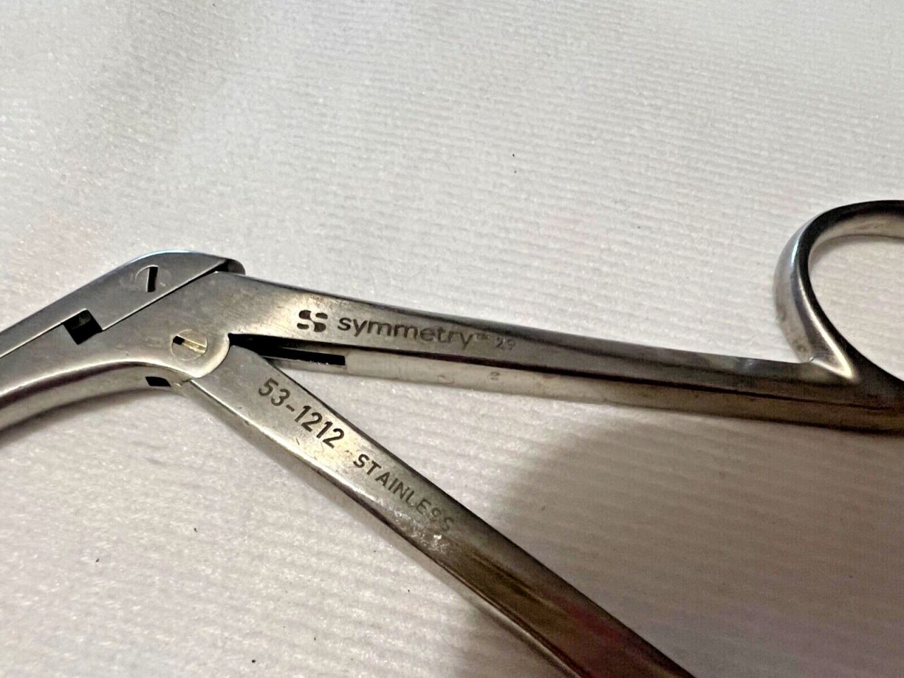SYMMETRY SURGICAL 53-1212 Spurling Intervertebral Disc Rongeur 4mmX10mm Cups — photo 5