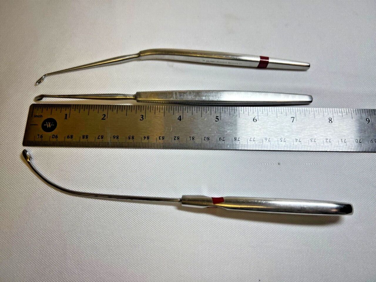 INVOTEC 506001 518103 Set Of 3 ENT Curved Curettes — photo 5