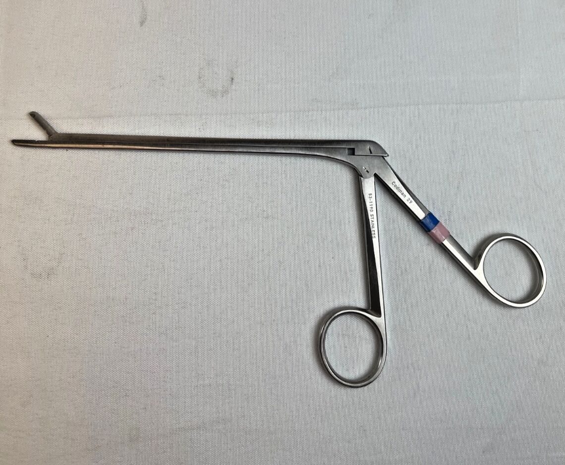 CODMAN 53-1190 2mm x 6" Rongeur Schlesinger IVD Rongeur