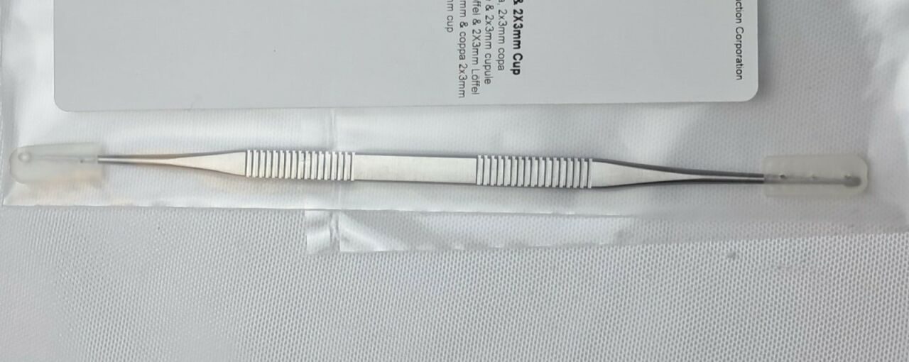 INTEGRA 385-400 House Curette 7" Double-Ended Light Angle 2.25x3.5mm — photo 2