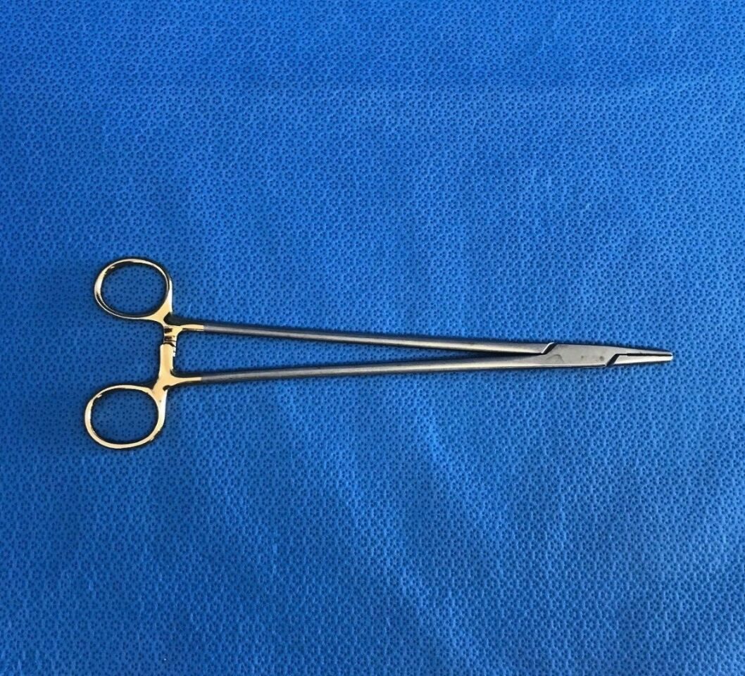 AESCULAP BM078R Hegar Duro-Grip Needleholder L:245mm — photo 3