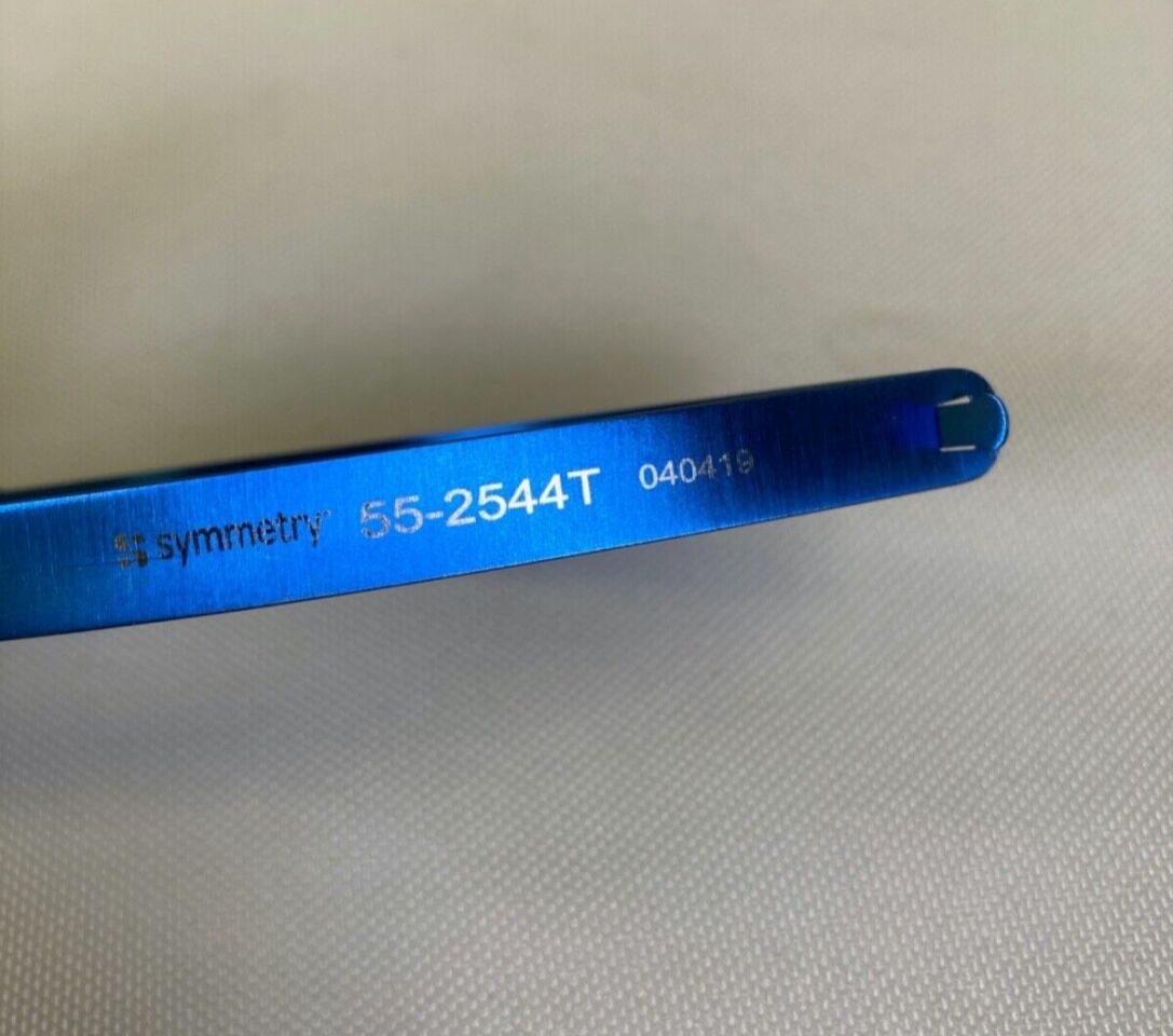 SYMMETRY SURGICAL 55-2544T Titanium Jacobson Needle Holder Straight w/o Lock 10" Length — photo 5
