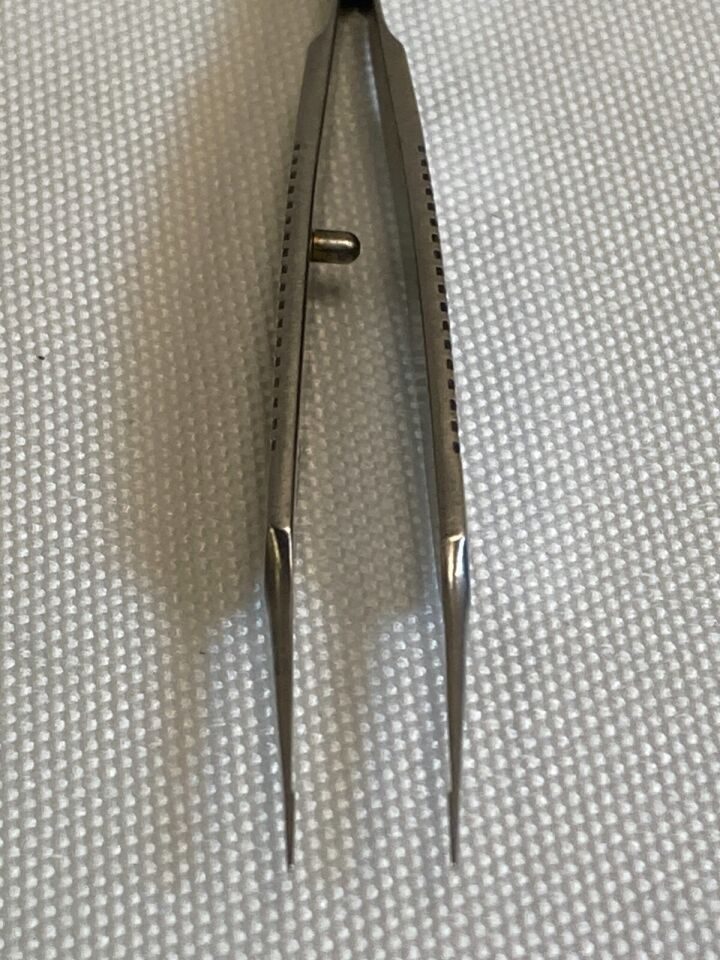 MSI PRECISION 5-2926-S Kelman-McPherson Tying Forceps 5mm Platforms Ophthalmic — photo 9