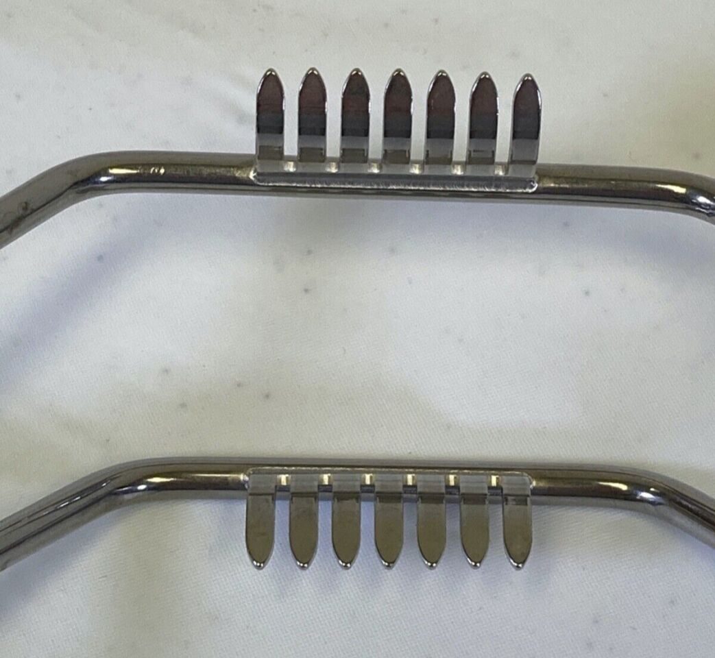 PILLING WECK 485265 Mahorner Thyroid Retractor 7 Sharp Prongs 9" (23cm) ENT — photo 5