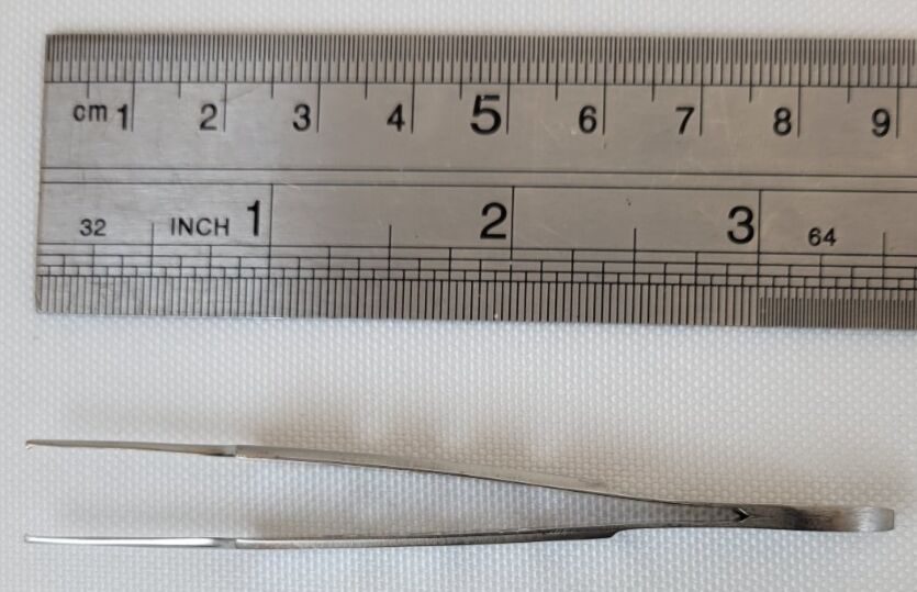 VANTAGE V918-868 Bishop-Harmon Iris Tissue Surgical Forceps — photo 6