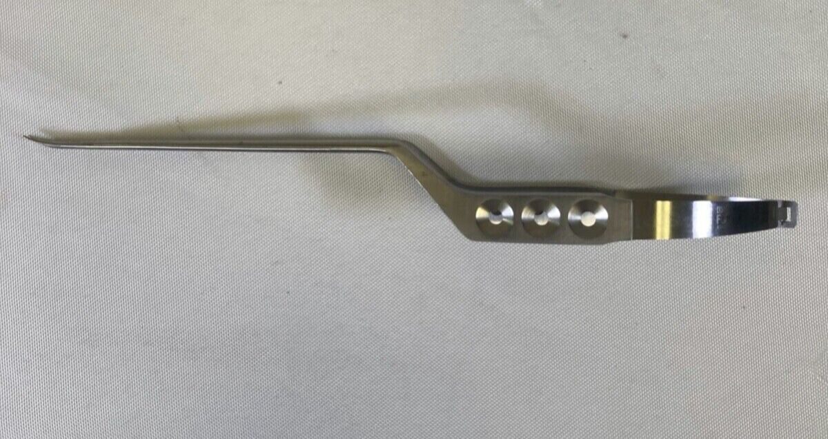 AESCULAP FD061R Micro Form Curved Up Neuro Scissors 120mm Shaft 245mm Length