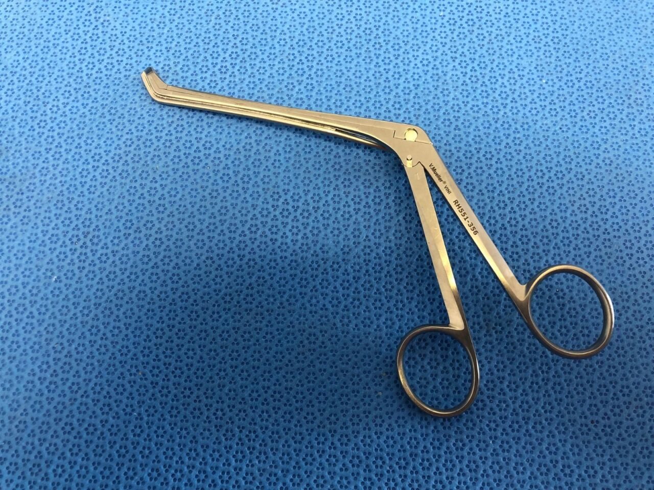 V. MUELLER RH551-356 Weil-Blakesley Fenestrated Nasal Forceps w/ Suction ENT — photo 1