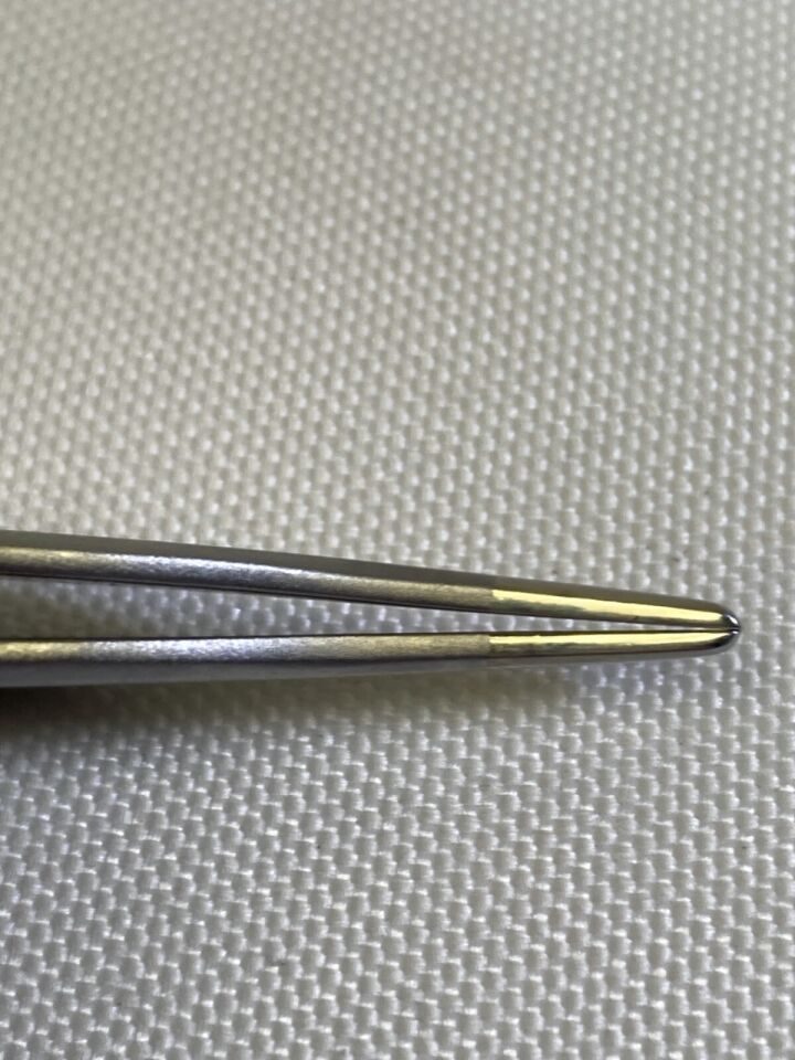 NOVO SURGICAL G1911-15 4.5" Smooth Tip Bipolar Adson Forcep Plastic Surgery — photo 6