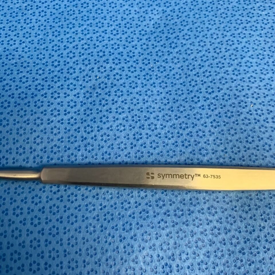 SYMMETRY SURGICAL 63-7535 Forward Angle Curette OL 90mm TW 7mm TL 10mm — photo 3