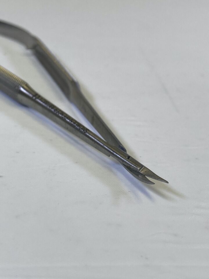 SNOWDEN-PENCER 88-6624 7" Horizontal Curved Blades Uhlig Round Handle Scissors Horizontal Curved Blades — photo 6