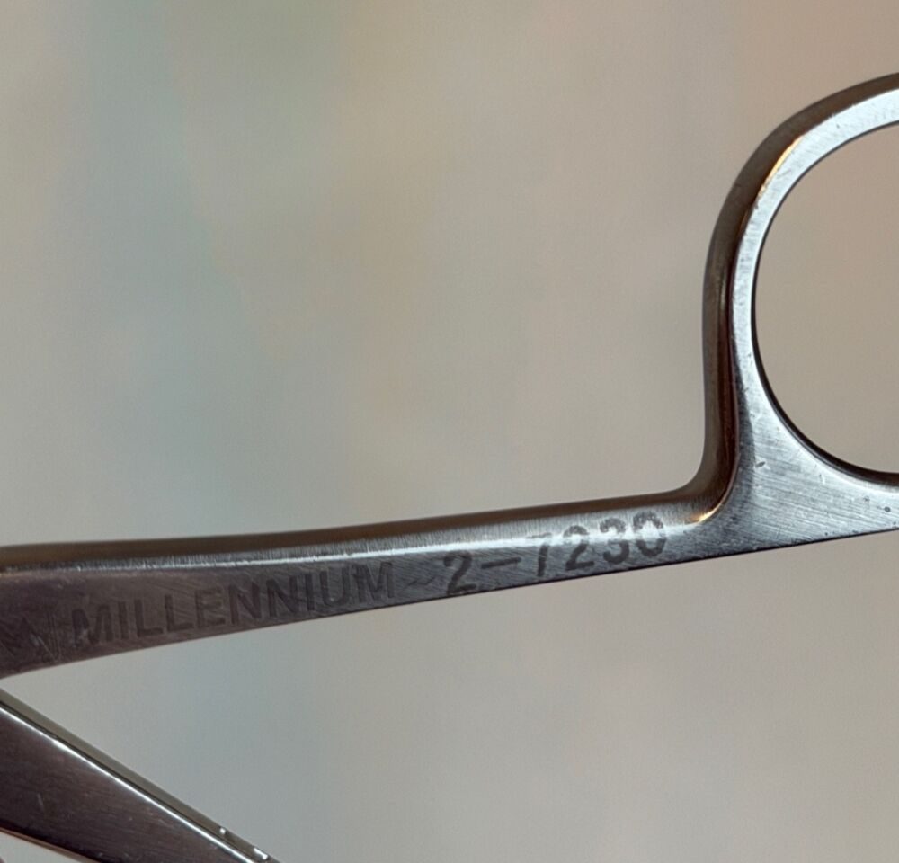 MILLENNIUM SURGICAL 2-7230 3mm Double Action Biopsy Cup Forceps 4.75" ENT — photo 4