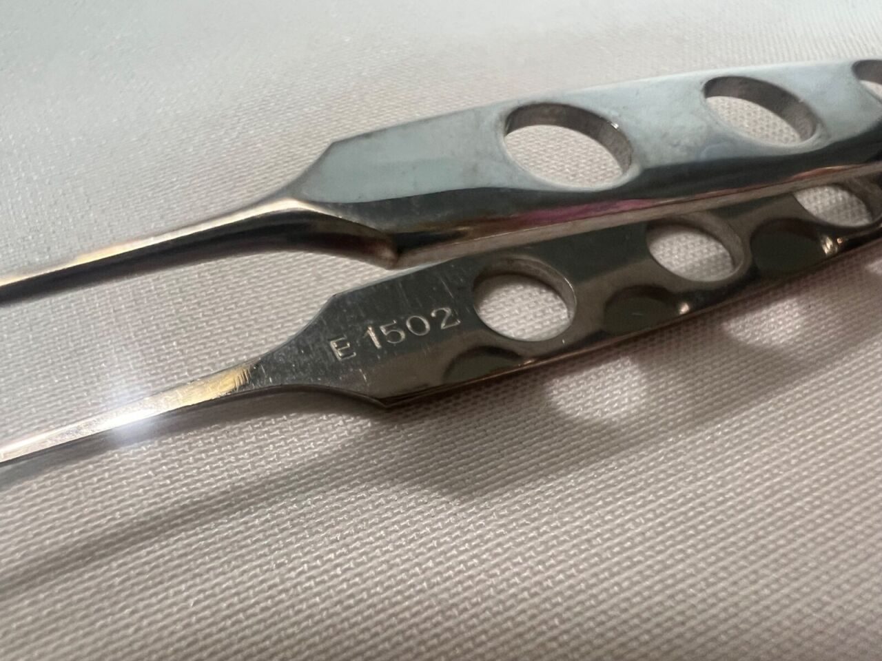 KARL STORZ E1502 Bishop-Harmon Tissue Forceps Delicate 1x2 Teeth 3-1/4" Length — photo 3