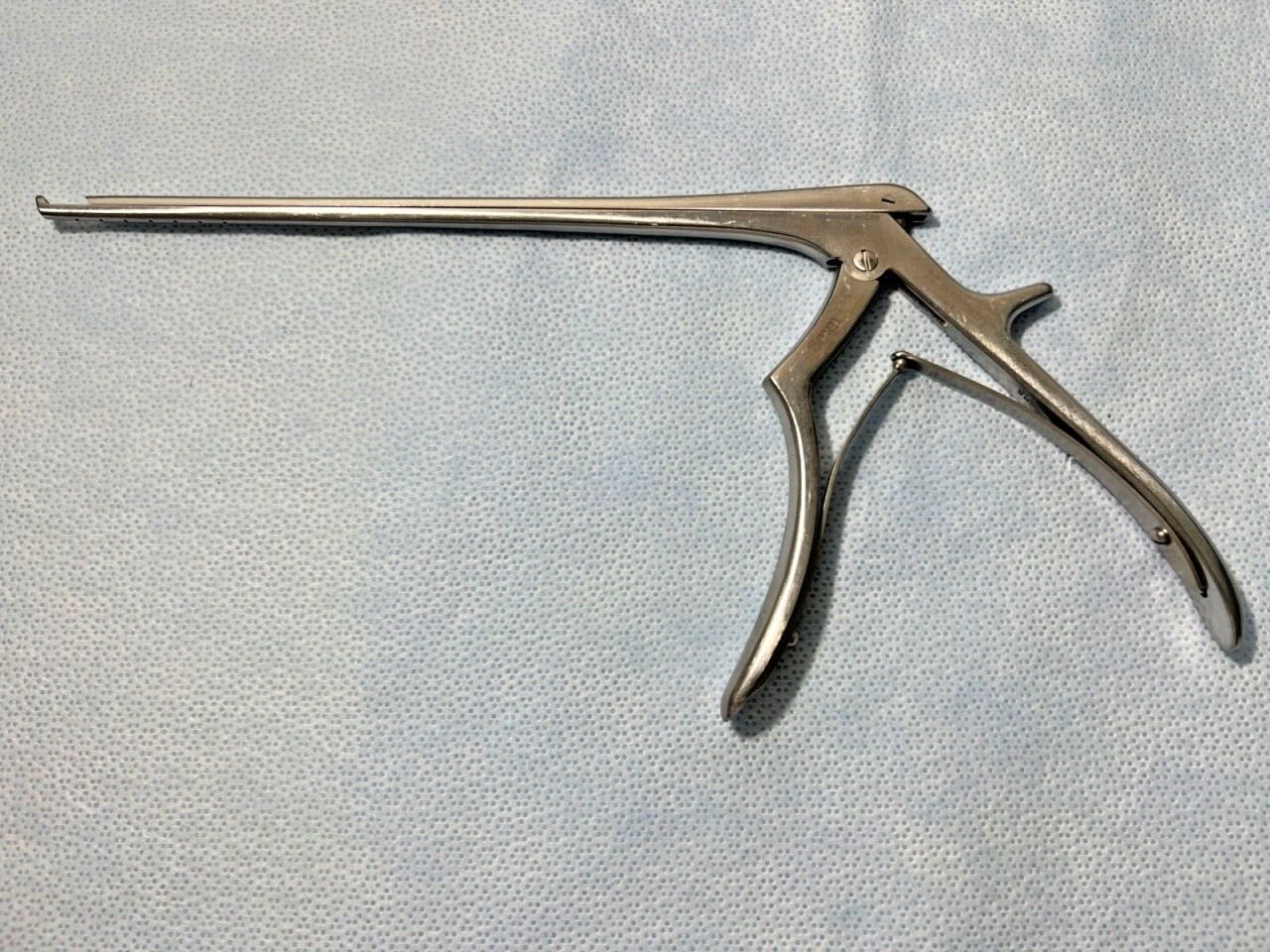 SYMMETRY SURGICAL 53-1414 8" 3mm X 40deg UpBite w/ Drainage Holes Lumbar Kerrison Rongeur