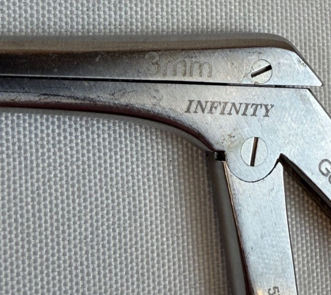 INFINITY SURGICAL 572-092 3mm x 5" Peapod IVD Rongeur — photo 3