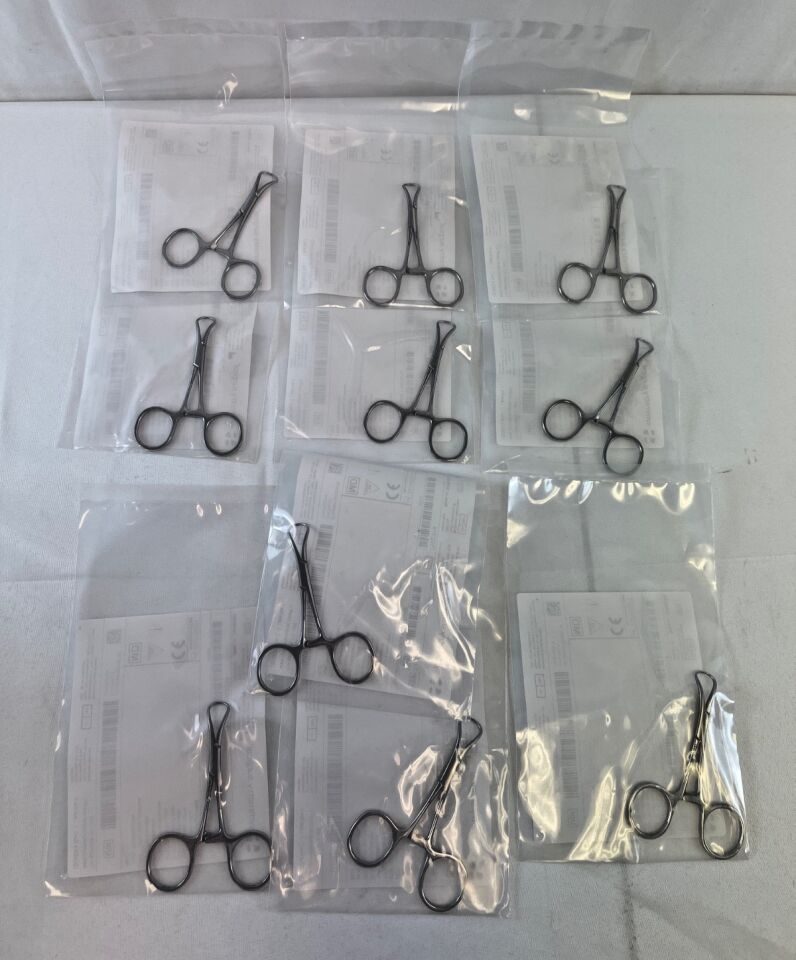 SYMMETRY 33-5000 Backhaus Towel Clamps L: 3.5" (90mm) General Surgery - Lot of 10 — photo 1