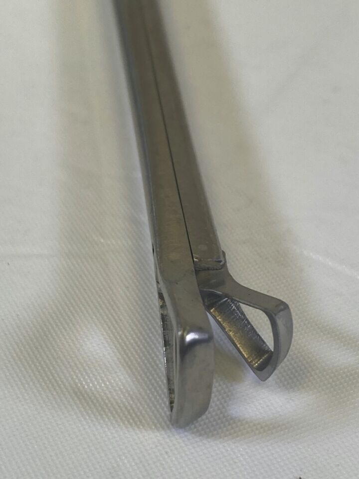 ADLER SURGICAL 53-0212 Adenoid Punch Forceps Straight Triangular 10mm Jaw ENT — photo 7