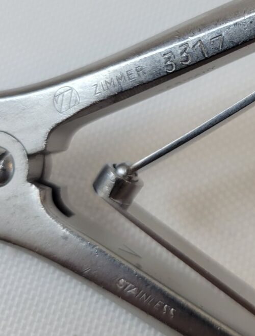 ZIMMER 3317 Curved Stille-Luer Bone Rongeur — photo 2