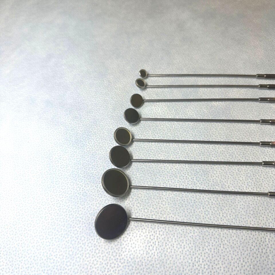 INTEGRA  Set of 8 Laryngeal Mirrors ENT — photo 5
