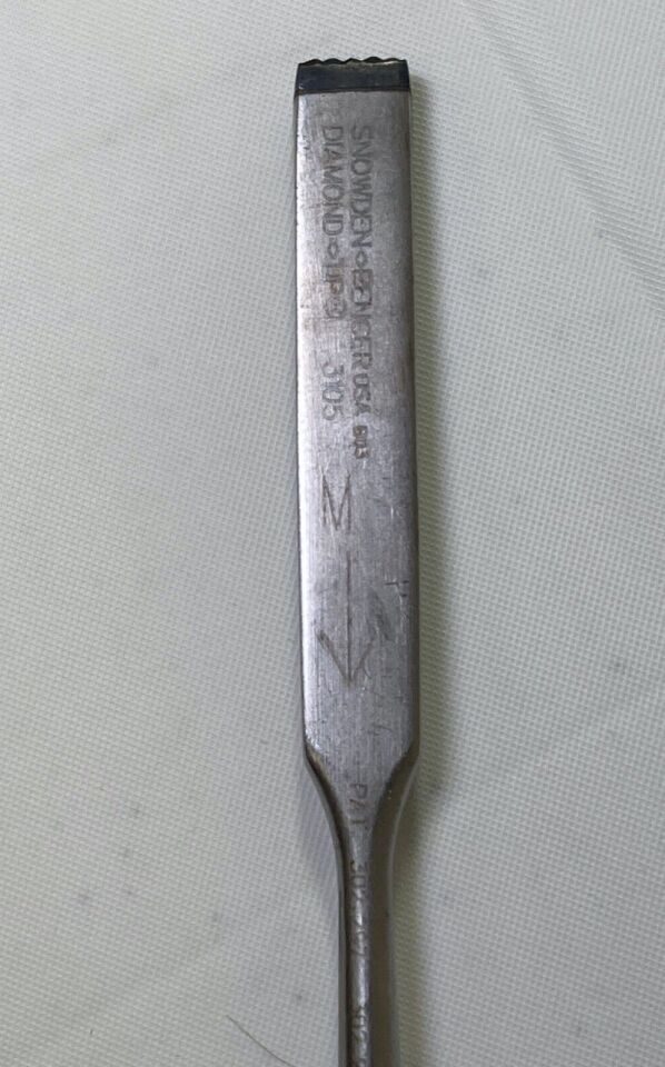 SNOWDEN-PENCER 323105 Glabella Rasp Diamond Tip Med. Down Cutting 8.5" — photo 3