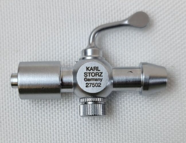 KARL STORZ 27502 Luer Lock Connector with Single Stopcock — photo 1
