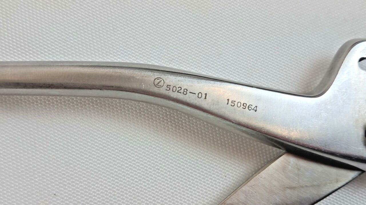 ZIMMER 5028-01 Bishop Bone Holding Forceps — photo 3