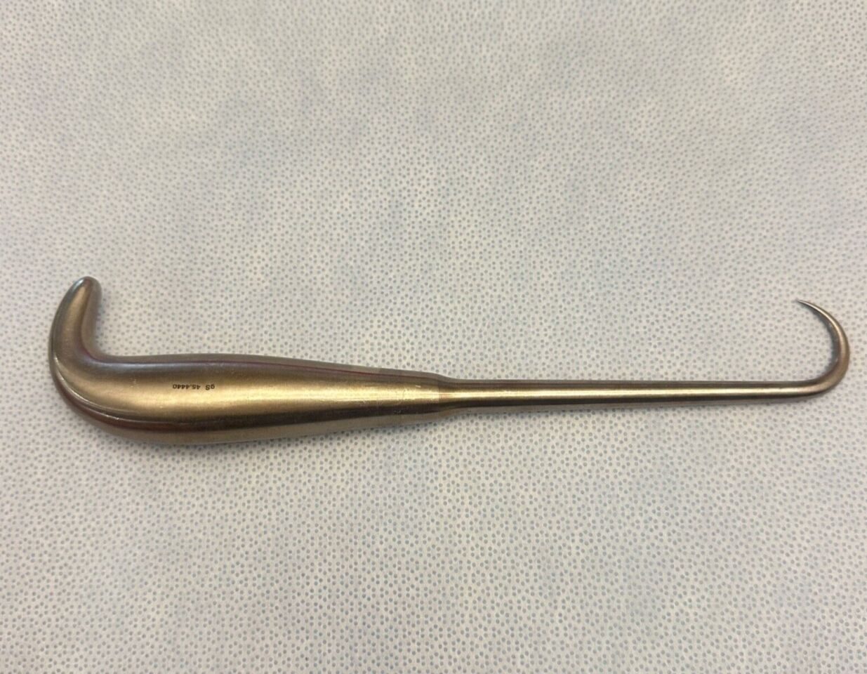 MILLENNIUM SURGICAL gs 45.4440 Bone Hook 9" Large 25mm Sharp — photo 1