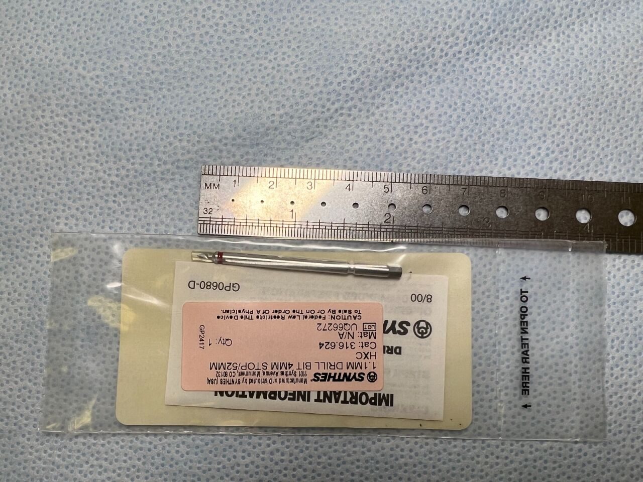SYNTHES 316.624 Drill Bit — photo 1
