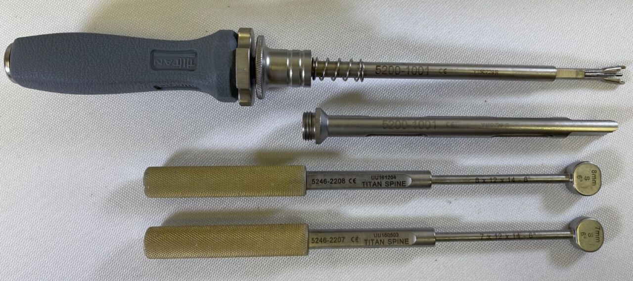 MEDTRONIC 6240004 6240005 Verte Stack Anatomic PEEK Instrument Sets Neuro Spine — photo 3