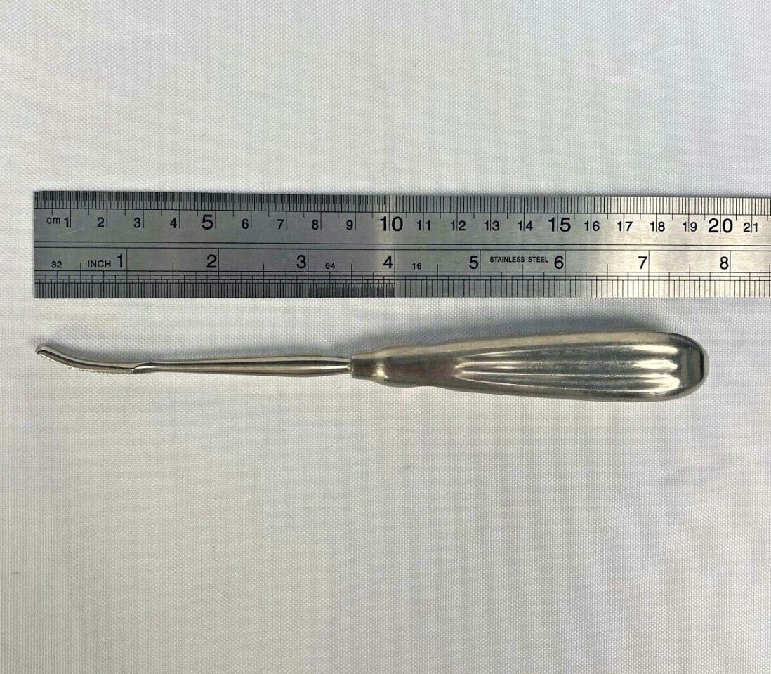 PILLING WECK 52165 Aufricht Glabella Rasp Curved Blade Up & Down Cutting — photo 7