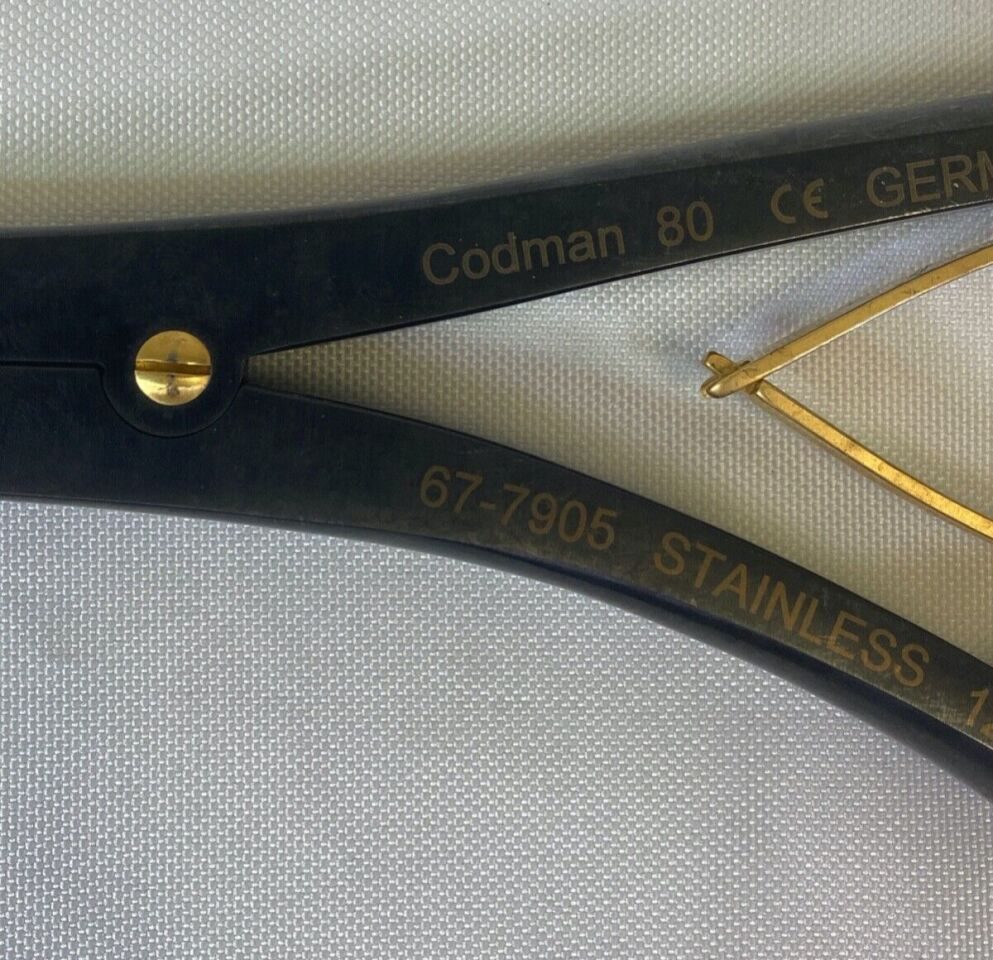 CODMAN 67-7905 Leksell Double Action Curved 6mm Jaw L: 14" Rongeur — photo 2