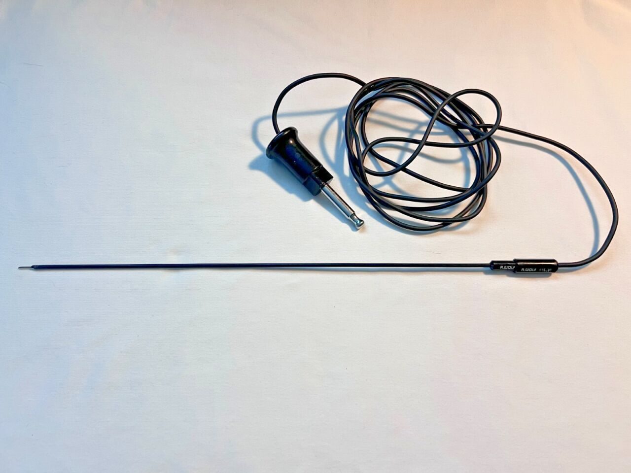 R. WOLF FS2030 Laparoscopic Monopolar Electrode Knife 3mmX320mm w/ 815.91 Cable Probe — photo 5
