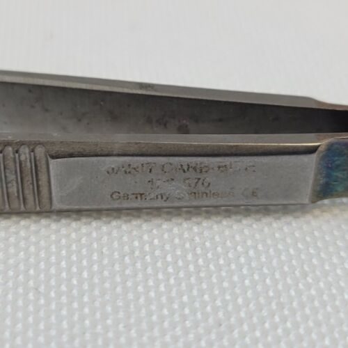 JARIT 122-570 Carb-Bite Gerald Needle and Tissue Forceps 1x2 Teeth 7" — photo 6