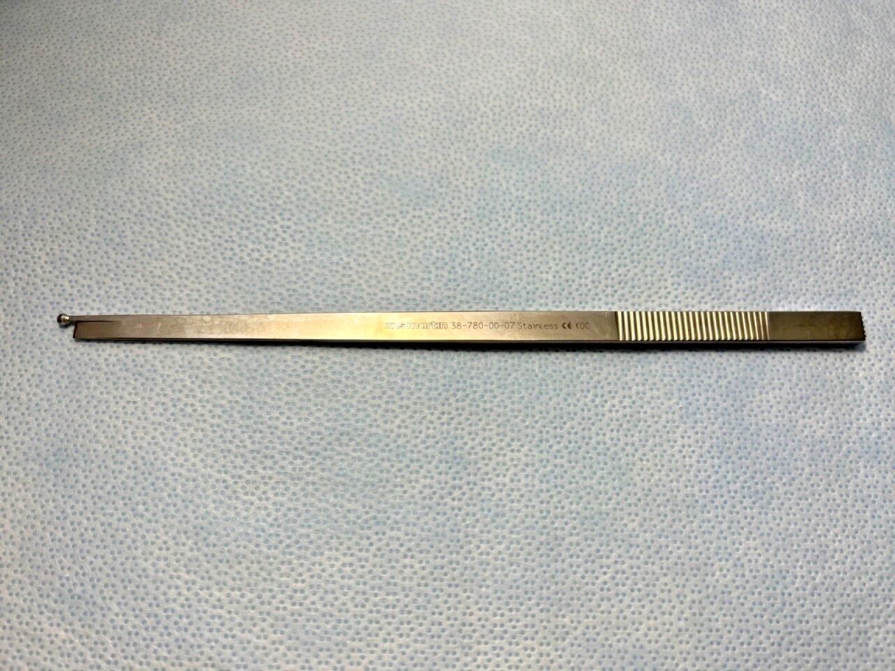 KLS MARTIN 38-780-00-07 Bauer Straight Osteotome 6mm X 8" Orthopedics