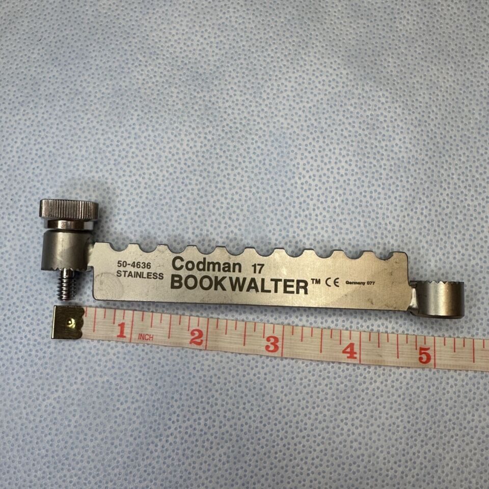 CODMAN 50-4636 Bookwalter Retractor Ring Extension Straight Segments 4" — photo 5