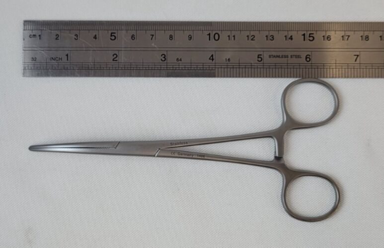 SYMMETRY SURGICAL 32-4071 Rochester-Pean Forceps, Curved, 6-1/4" — photo 9