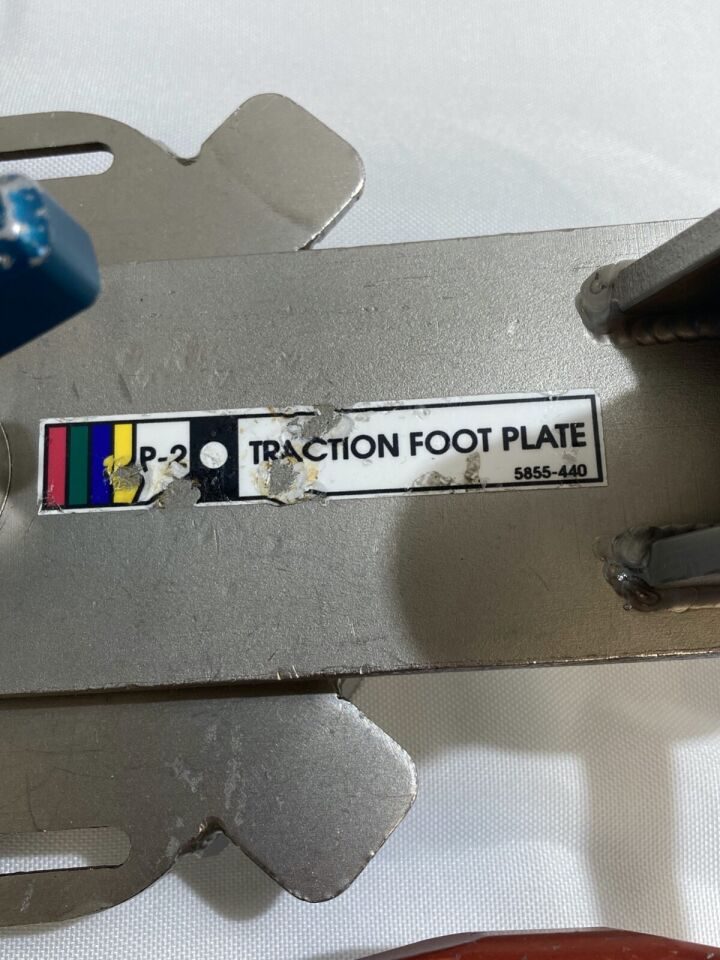 MIZUHO OSI P-2 Traction Boot Foot Plates & Clamps — photo 4