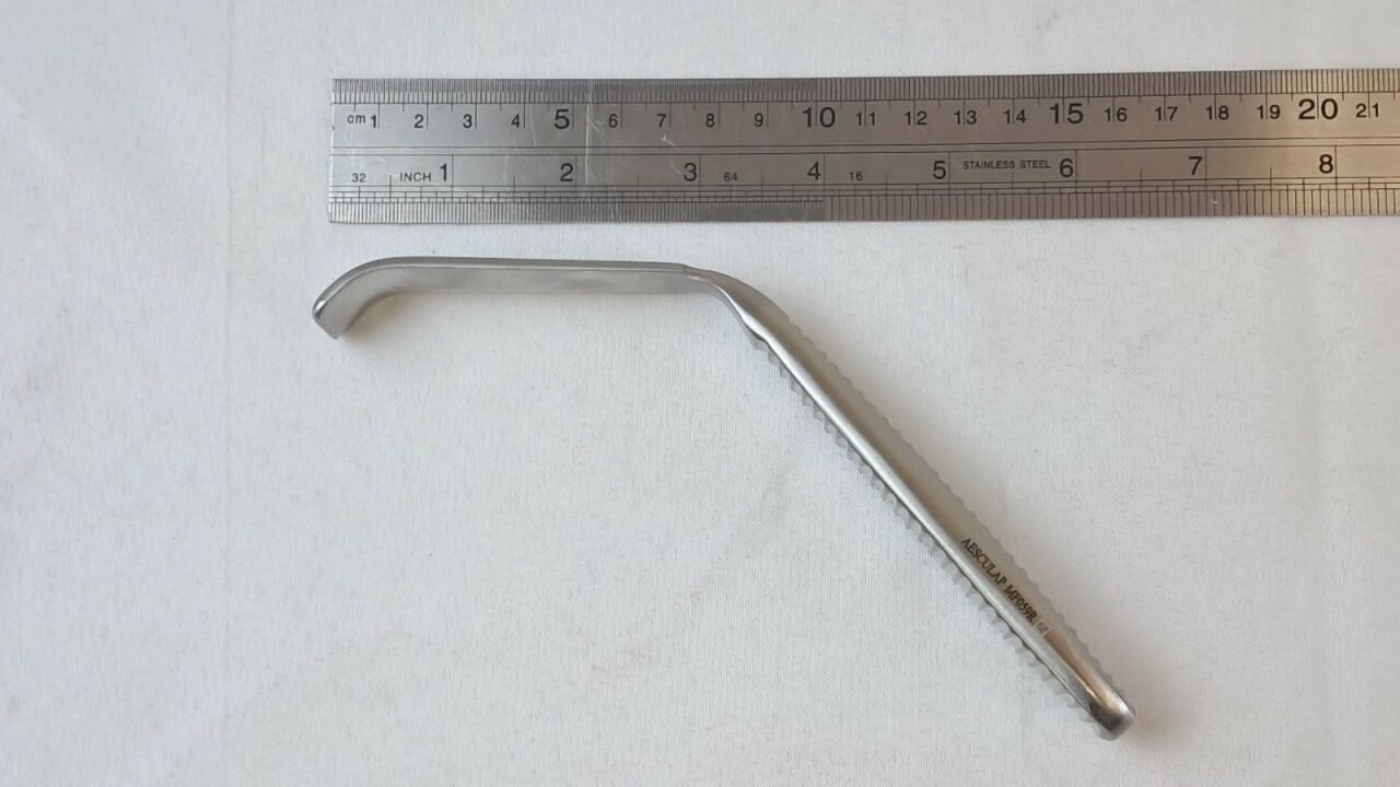 AESCULAP MF059R Cloward Blade Retractor 20mm — photo 5