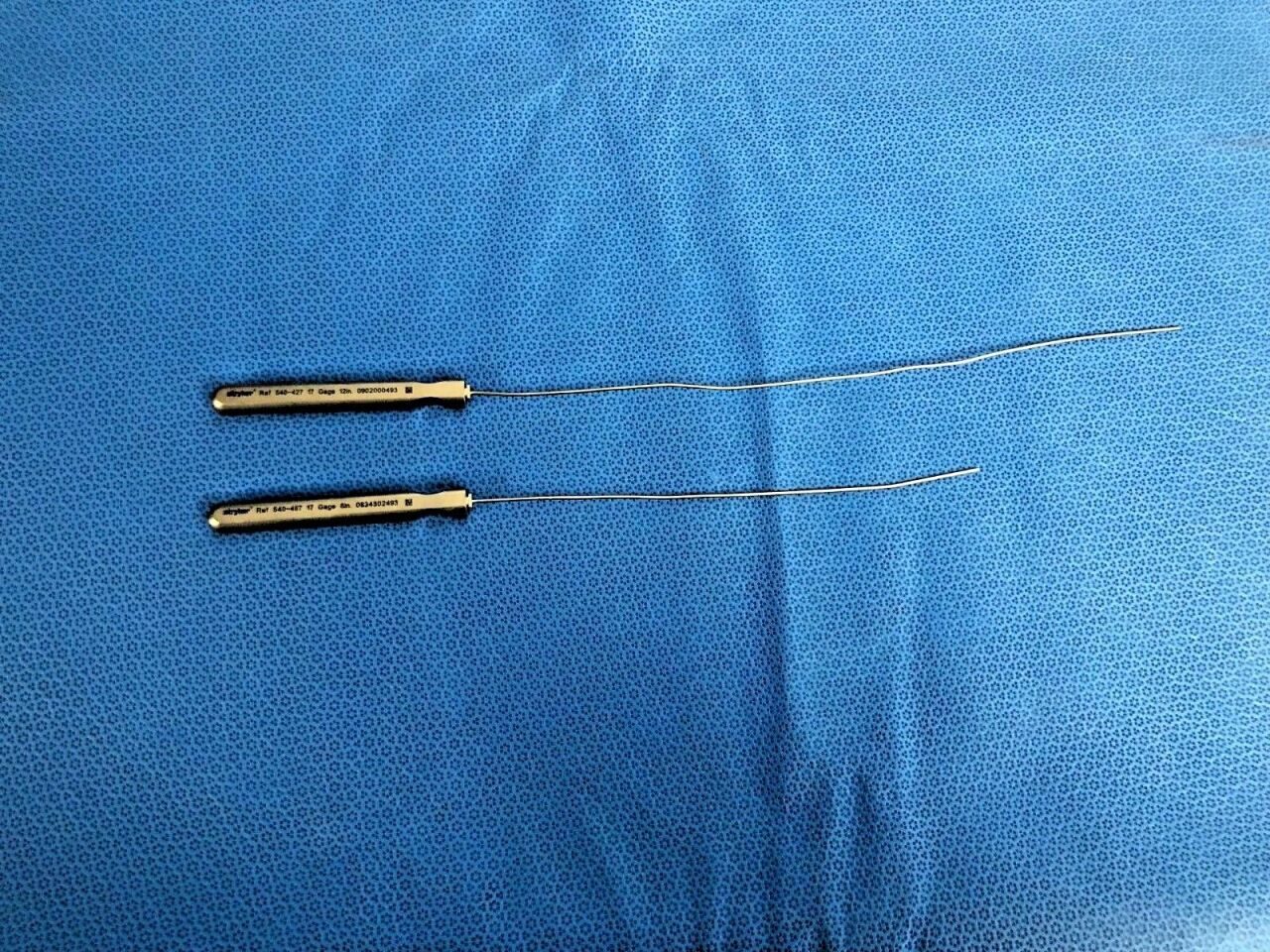STRYKER 540-487 & 540-427 17 Gage 8in. / 12in. Surgical Probes — photo 1